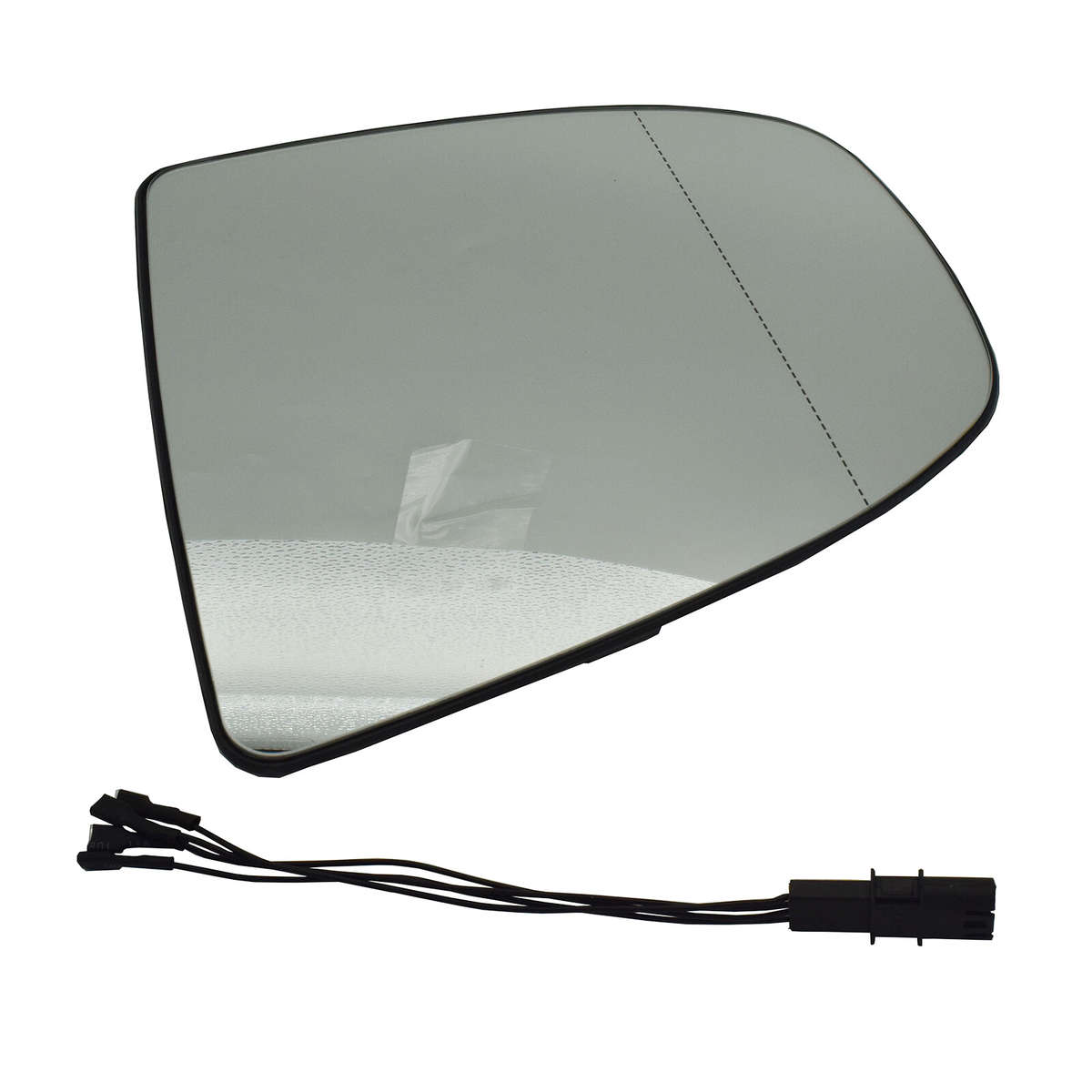 Mirror Glass Heated Left Driver For 2007-2014 BMW X5 X6 E70 E71 E72 51167174981