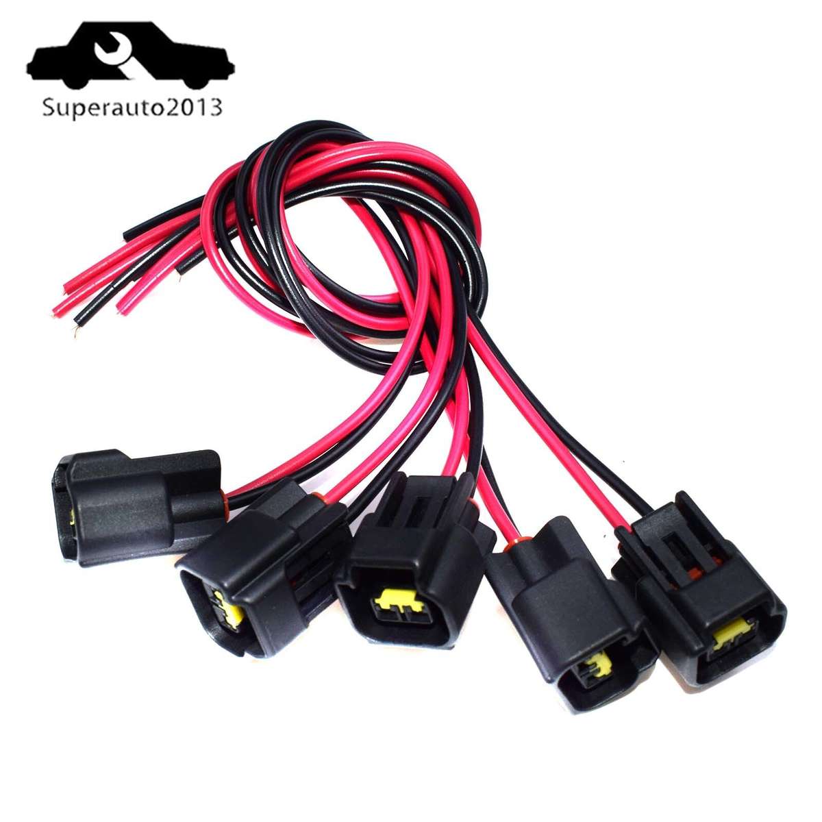 1P1258 New 5PCS Crankshaft Position Sensor Connector / Ignition Coil For Ford