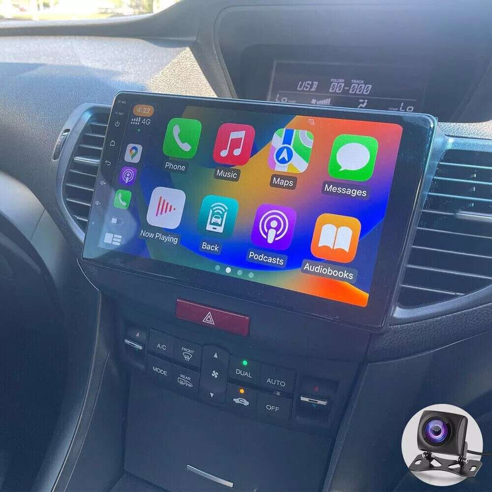 For Acura TSX 2009-2014 Android 13 Car Radio Stereo Carplay GPS Navigation 2+64G