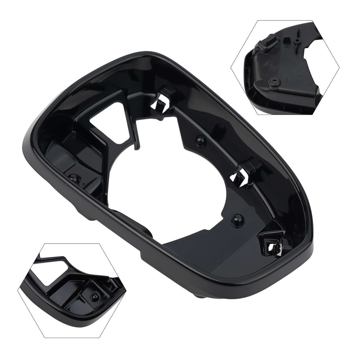 Perfect Fit Right Side Mirror Frame Trim Replacement For Ford Fusion 2013 2020