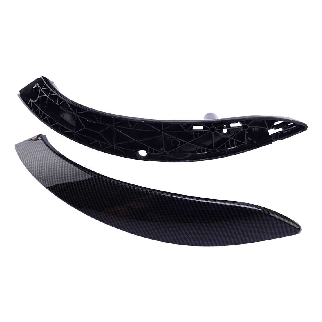 Rear Right Carbon Fiber Style Inner Door Pull Handle +Cover fit for BMW 3 4 F80