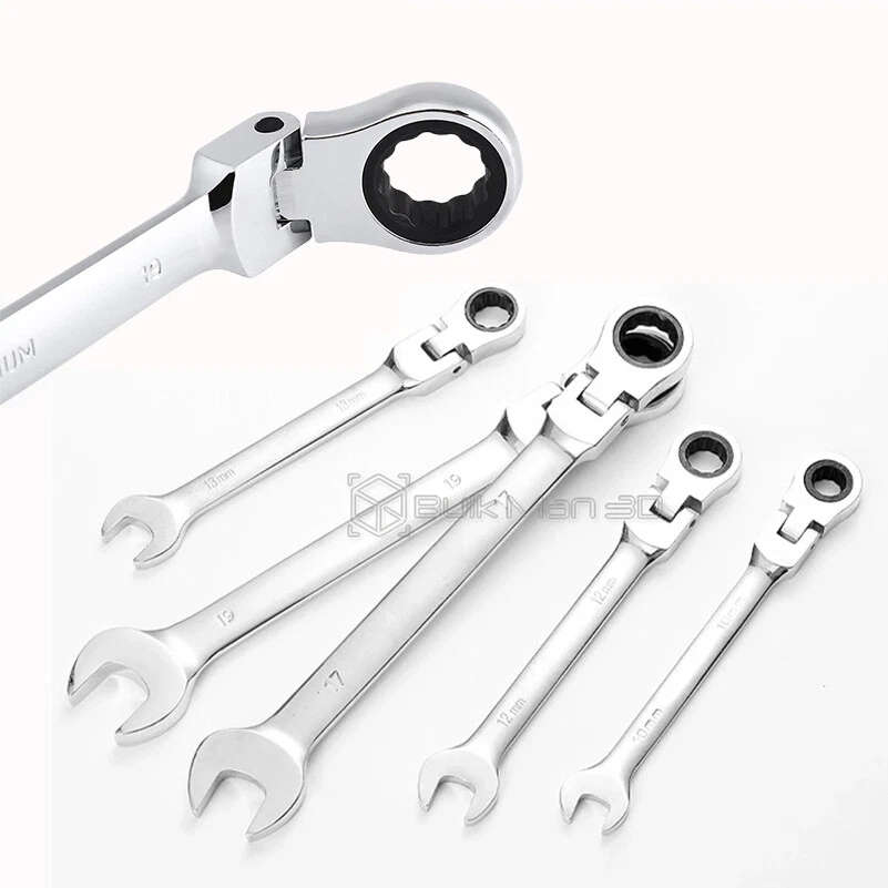 Flexible Ratchet Wrench Set 7Pcs
