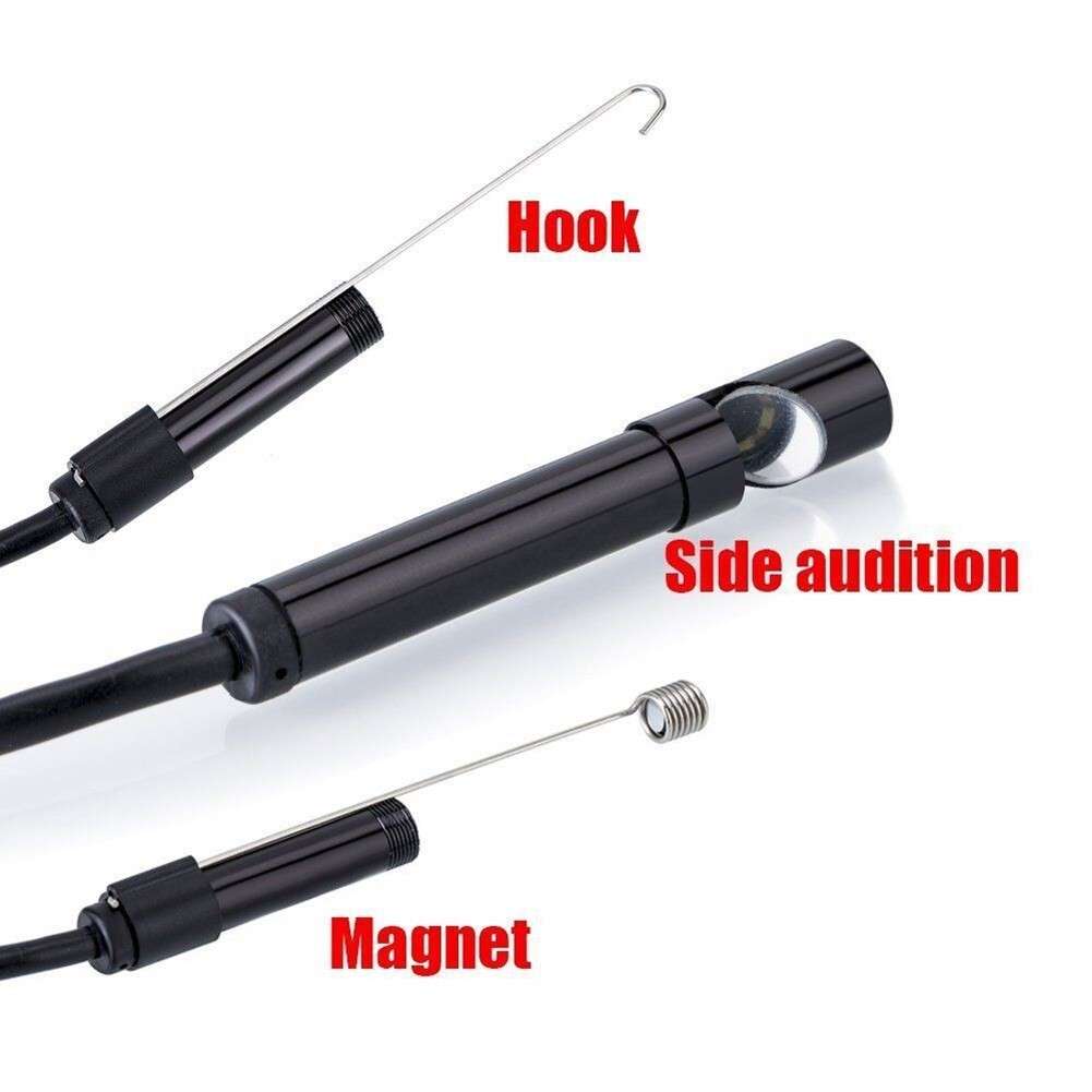 IP67 Pipe Drain Plumbers Camera USB Inspection Borescope 5M 7mm 1.3MP