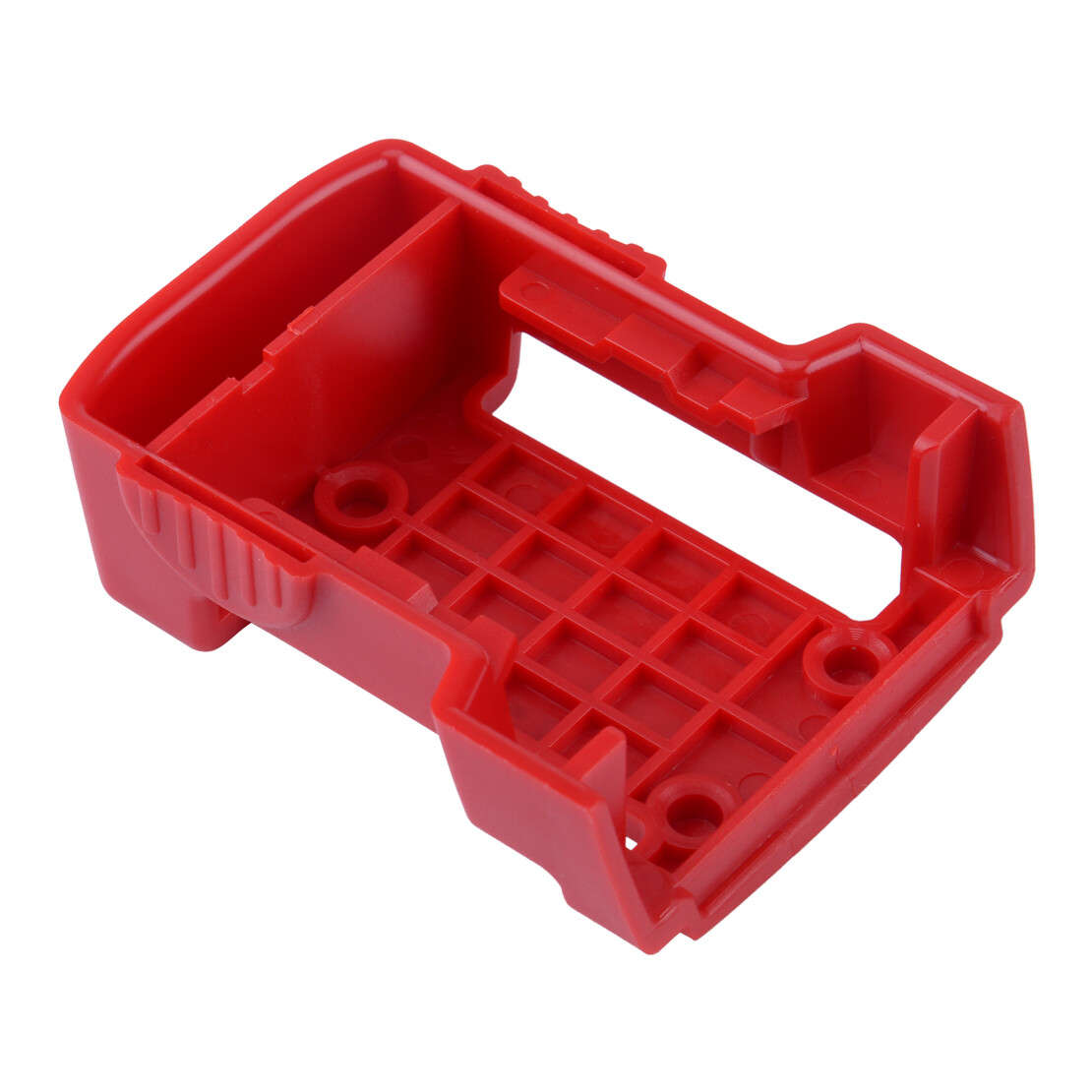 Decor 5Pcs Battery Mount Storage Shelf Rack Stand Slot Fit for MILWAUKEE M18 18V