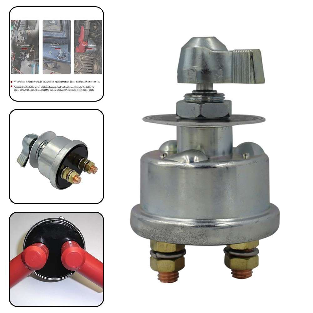 Aluminum Alloy Battery Disconnect Switch For Reliable Electrical Isolation