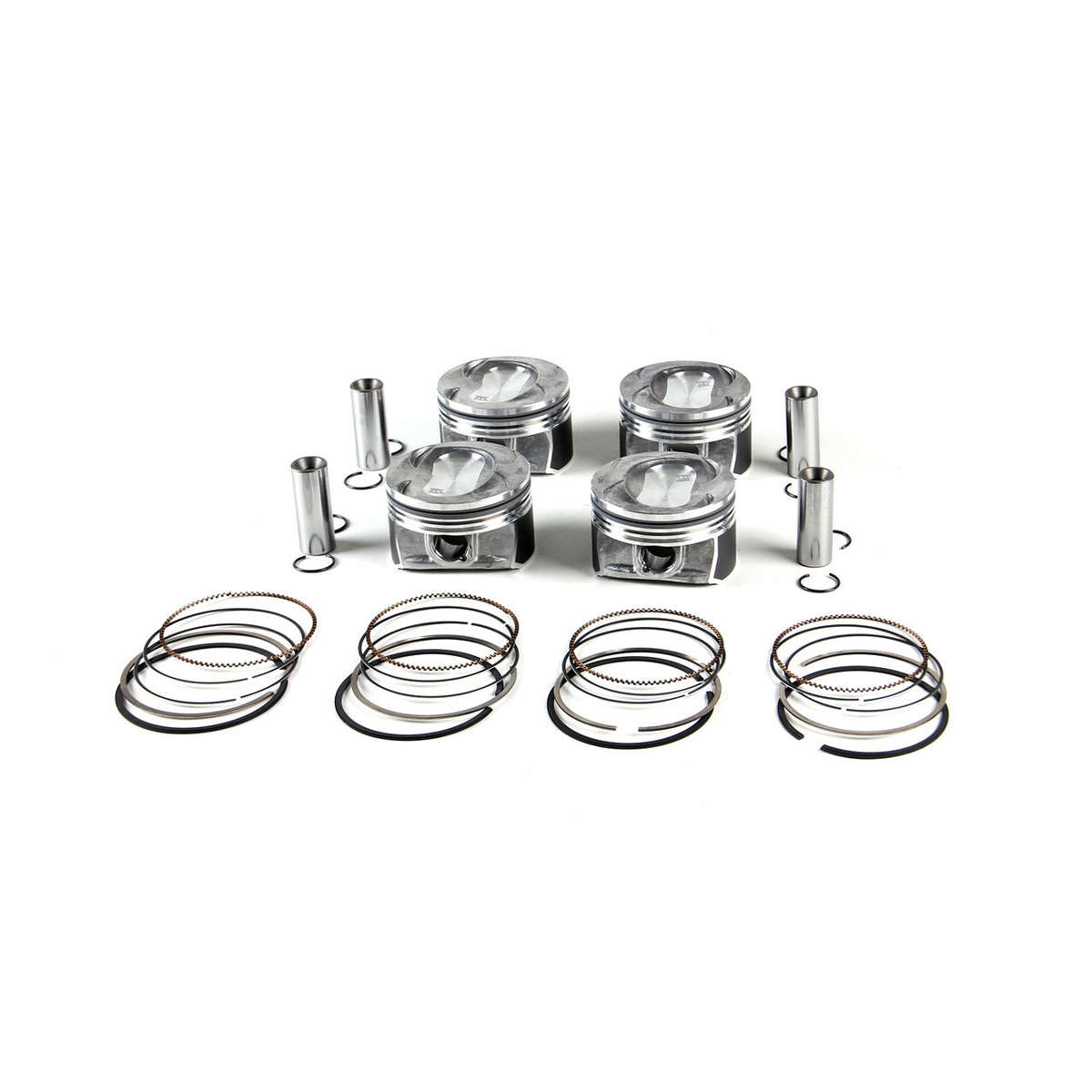 4PCS Piston&Ring Set 1.4TSI Ø76.5mm For VW Jetta Golf Tiguan 1.4TS 03C107065CK