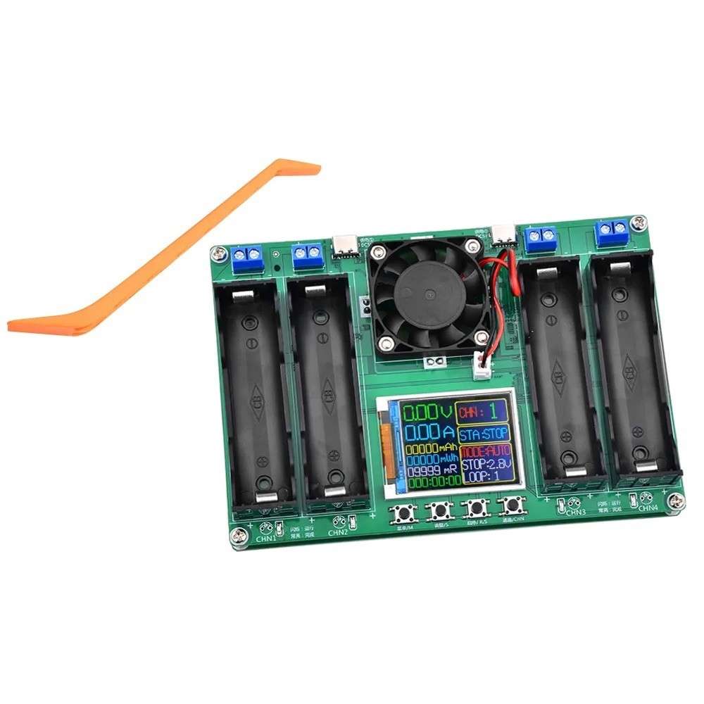 Advanced Battery Tester For Lithium Batteries Measure Capacity And Resistance