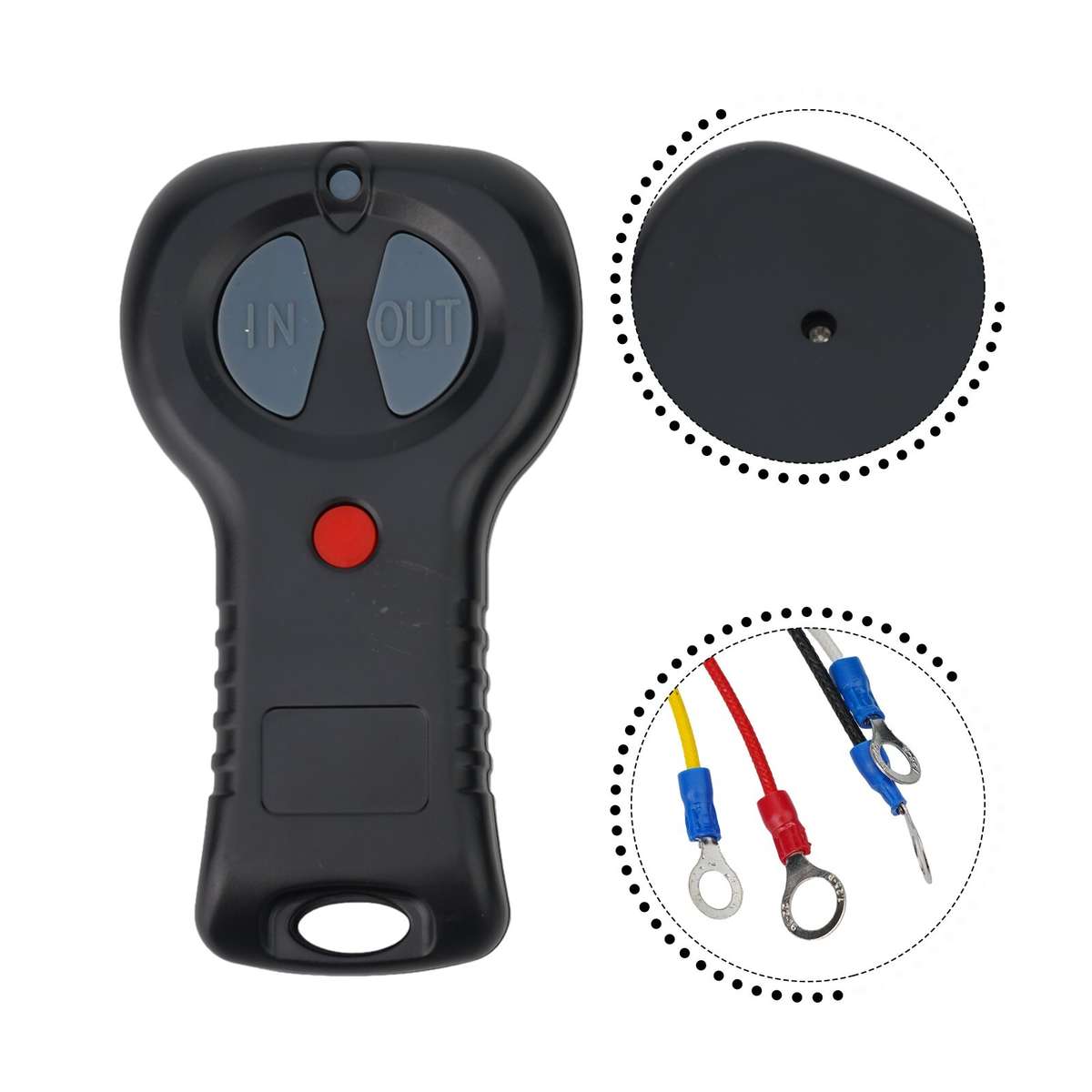 Reliable 12V Wireless Electric Winch Remote Control Kit For Off Road Trucks