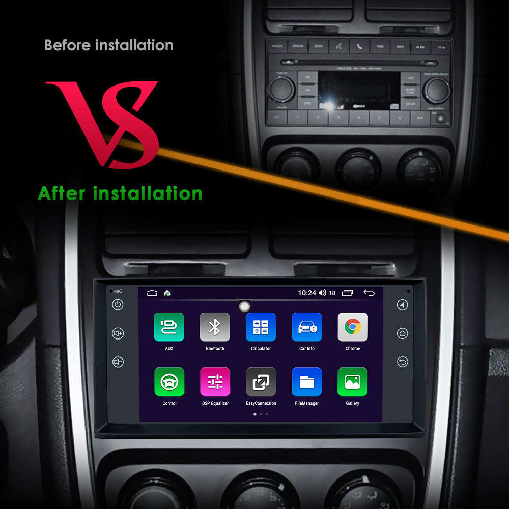 6.2" Android10 Auto CarPlay Stereo Radio GPS Navigation for Jeep Chrysler Dodge