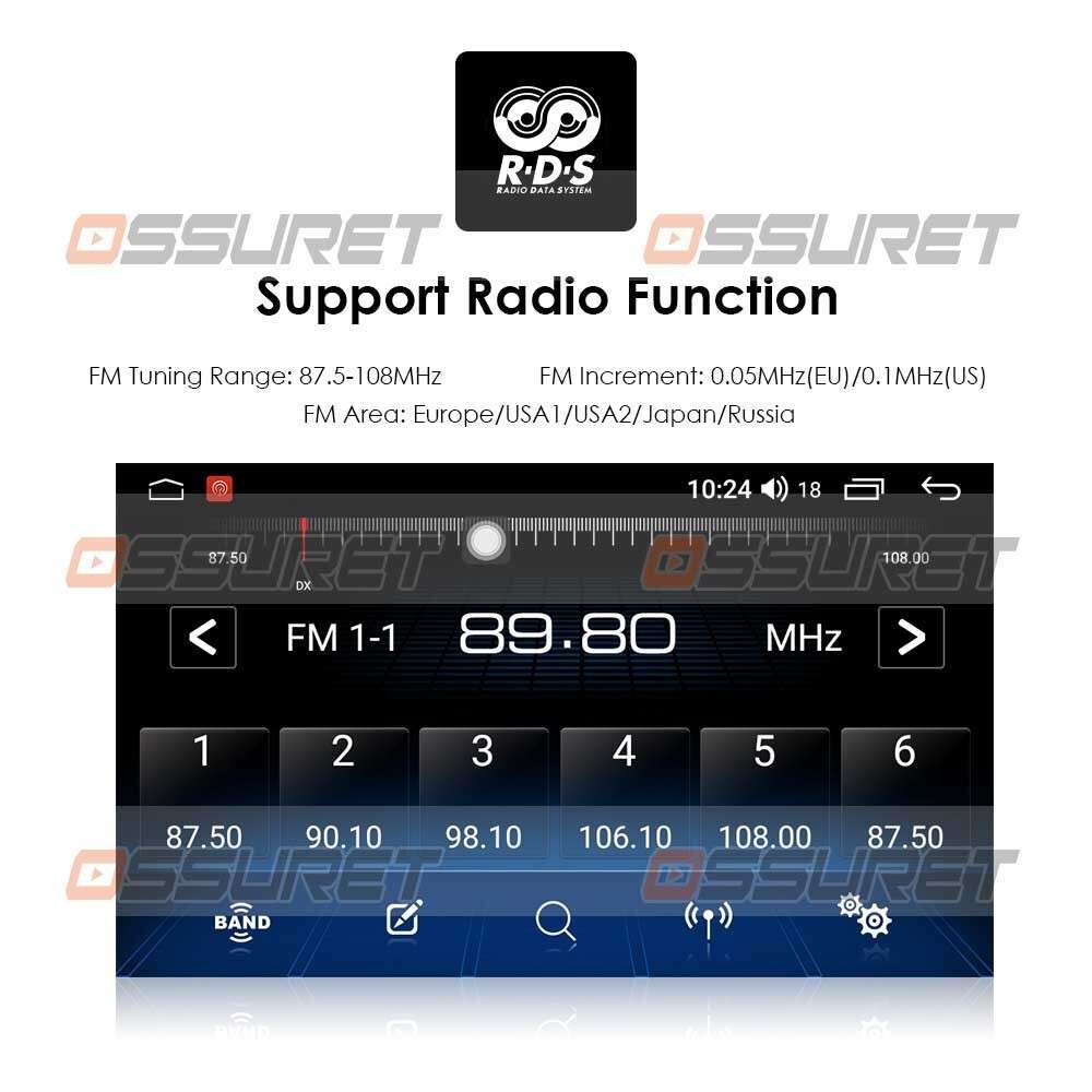 9" For Subaru Forester Impreza Android 13 CarPlay Car Radio HeadUnit WiFi 2+64GB