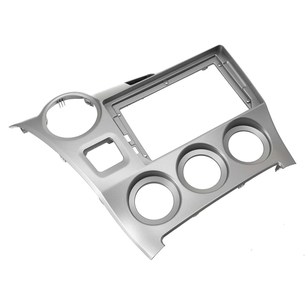 9-inch Car-Radio Stereo Fascia Frame Panel,Silver For Toyota For MATRIX 2009-14