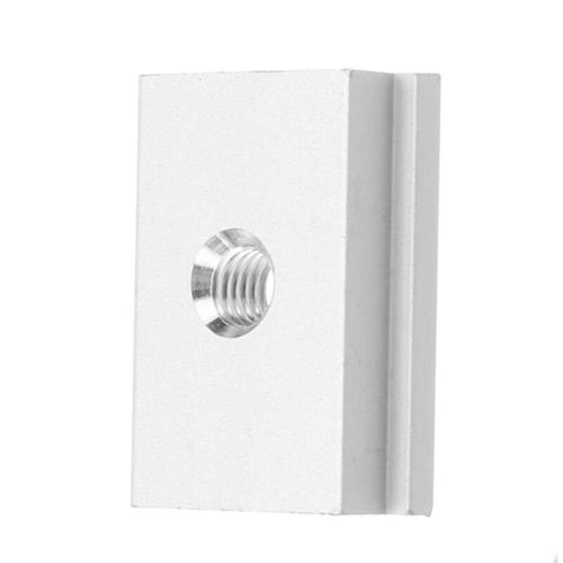 10x T-Slot Miter Bar Slider Aluminum Silver For Woodworking Table Saw Gauge Rods