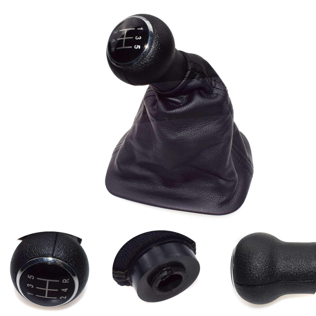 New For Volkswagen VW PASSAT B5 5 Speed Gear Shift Knob & Leather Gaitor Boot