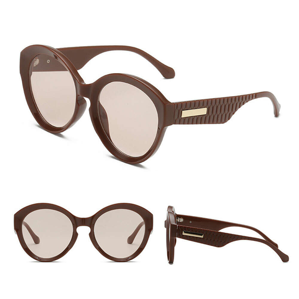 2020 Fashion Oversize Round Sunglasses XXL Women BIG Frame Outdoor Shade Glasses