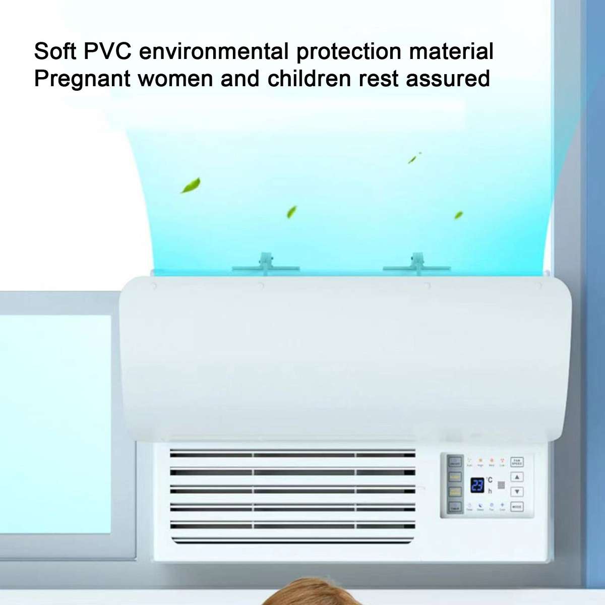 Consistent Temperature Air Vent Deflector For Wall AC Unit Experience