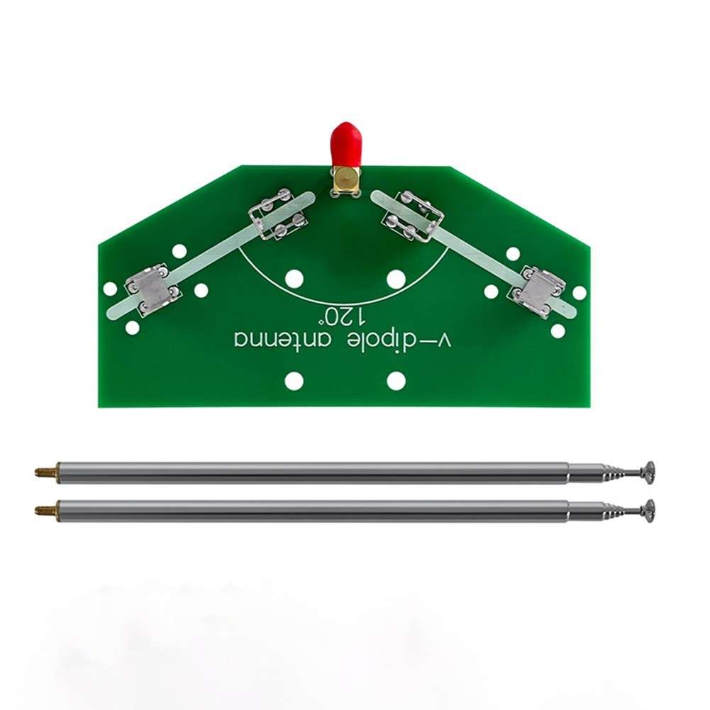 137MHz V Dipole Antenna Kit For Aviation Use With Adjustable Signal Frequency
