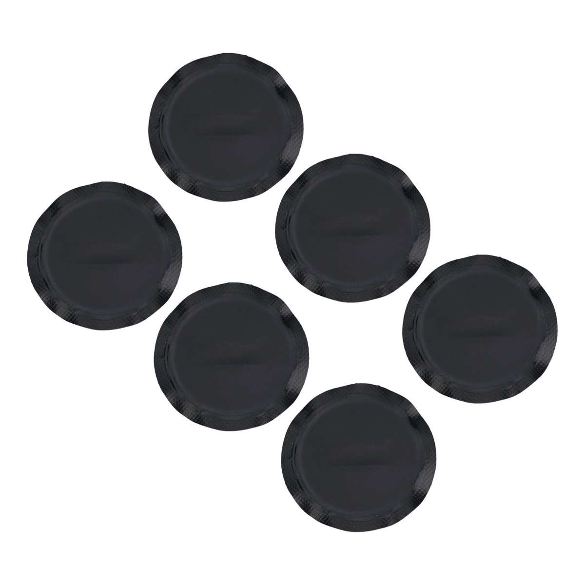 6pcs Black Stainless Steel D-Ring Patch For Inflatable Boat for KAYAK Dinghy