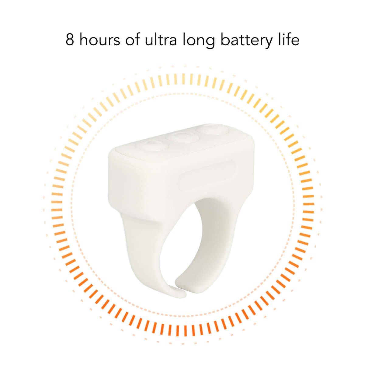 Remote Control App Page Turner Video Recording Selfie Button Rechargeable Bl CHW