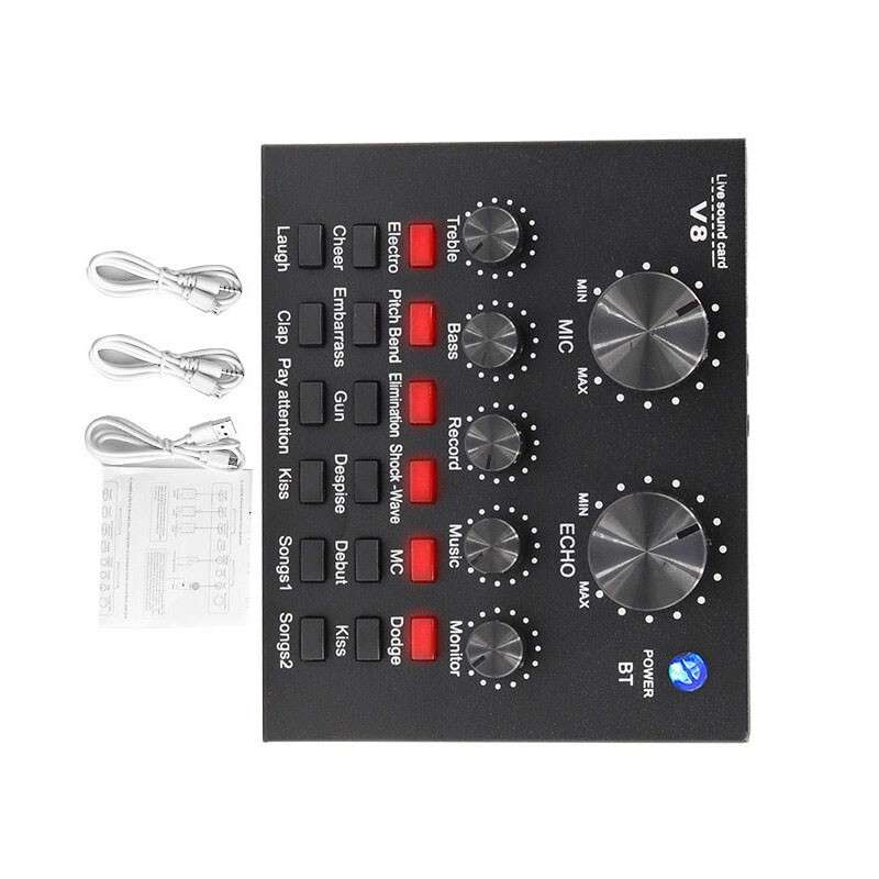 Essential Equipment V8 External Audio Device Compatible With Many Uses