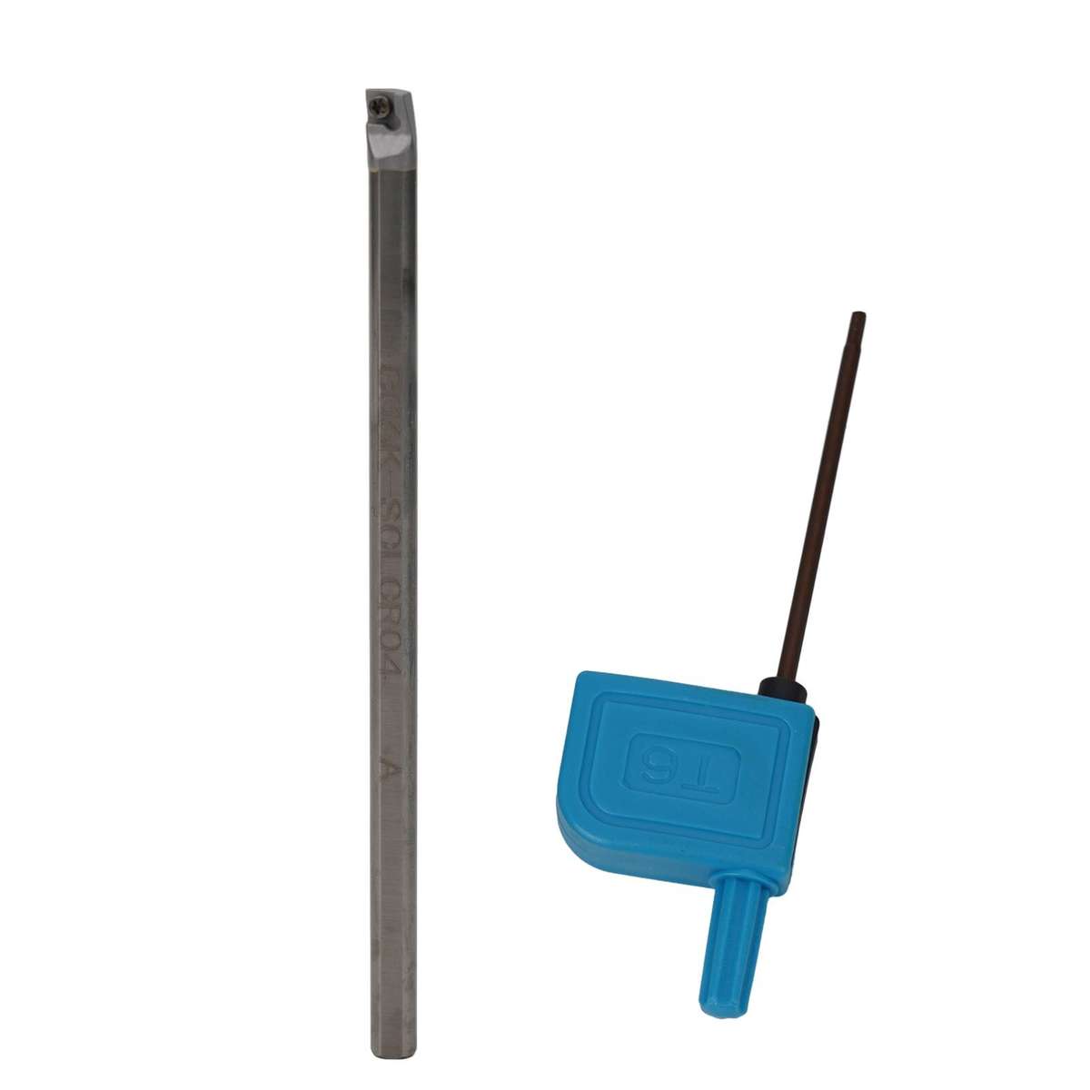 Reliable Solid Carbide Turning Tool Holder C06K SCLCR04 For CCGT04 Blades