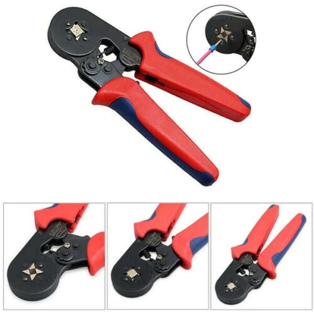 Self Adjusting Ferrule Crimper Plier