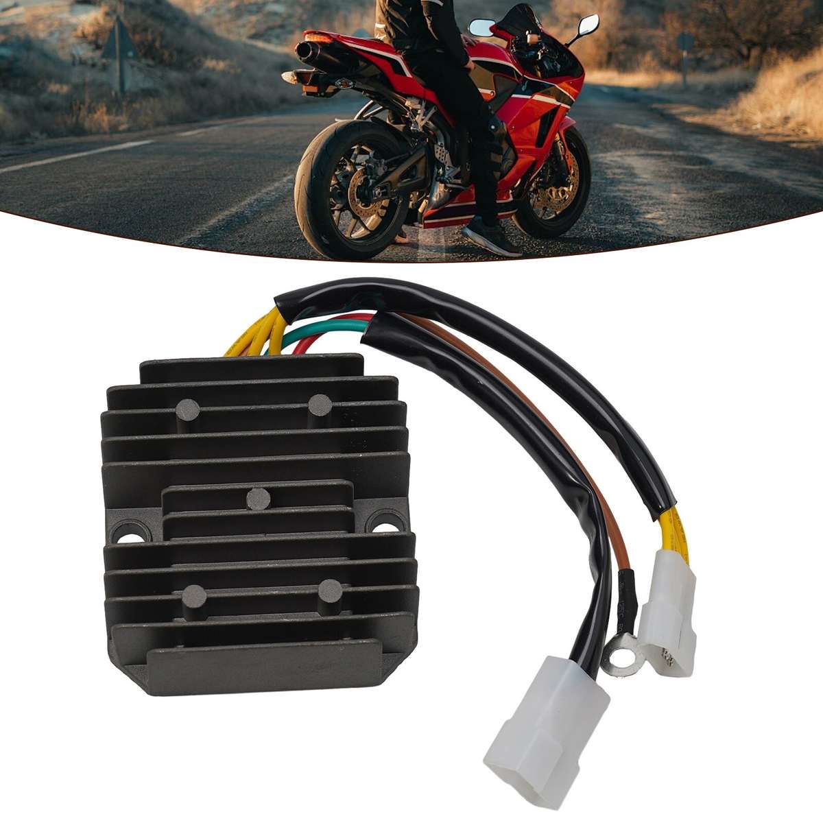 1x Motorcycle Voltage Rectifier Regulator Fit For F650GS F650ST ROAD FUNDURO