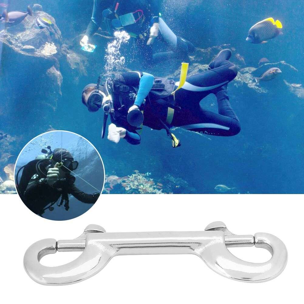 KEEP DIVING316 Stainless Steel Double End Diving Snap For BCD CH