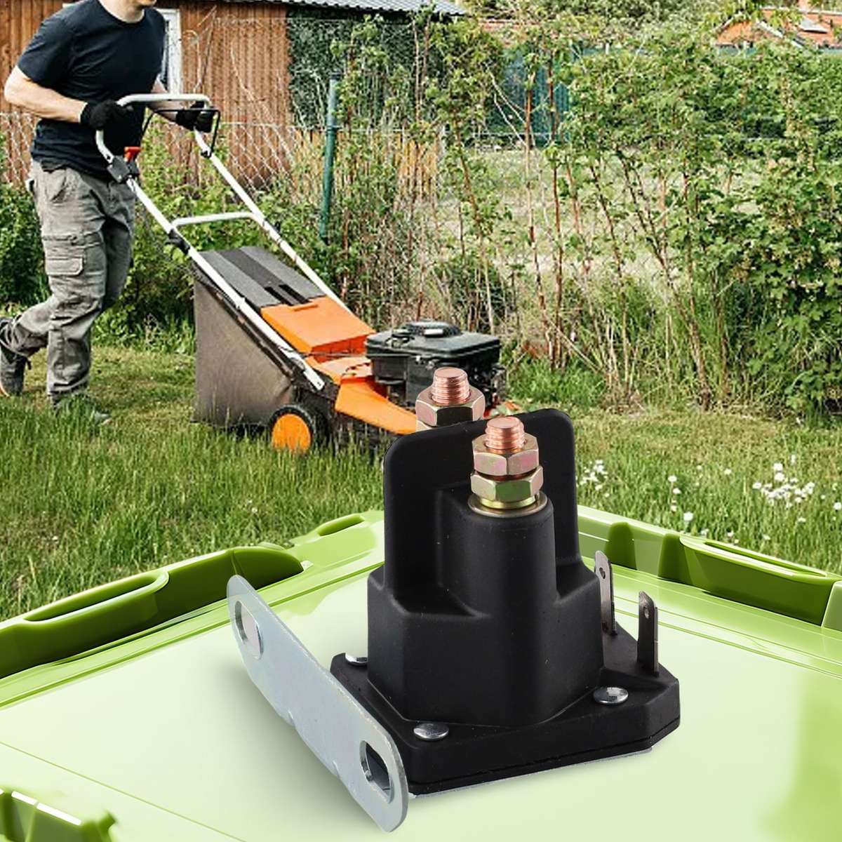 Quality Starter Solenoid For Hustler (606445) Replacement Turf Equipment