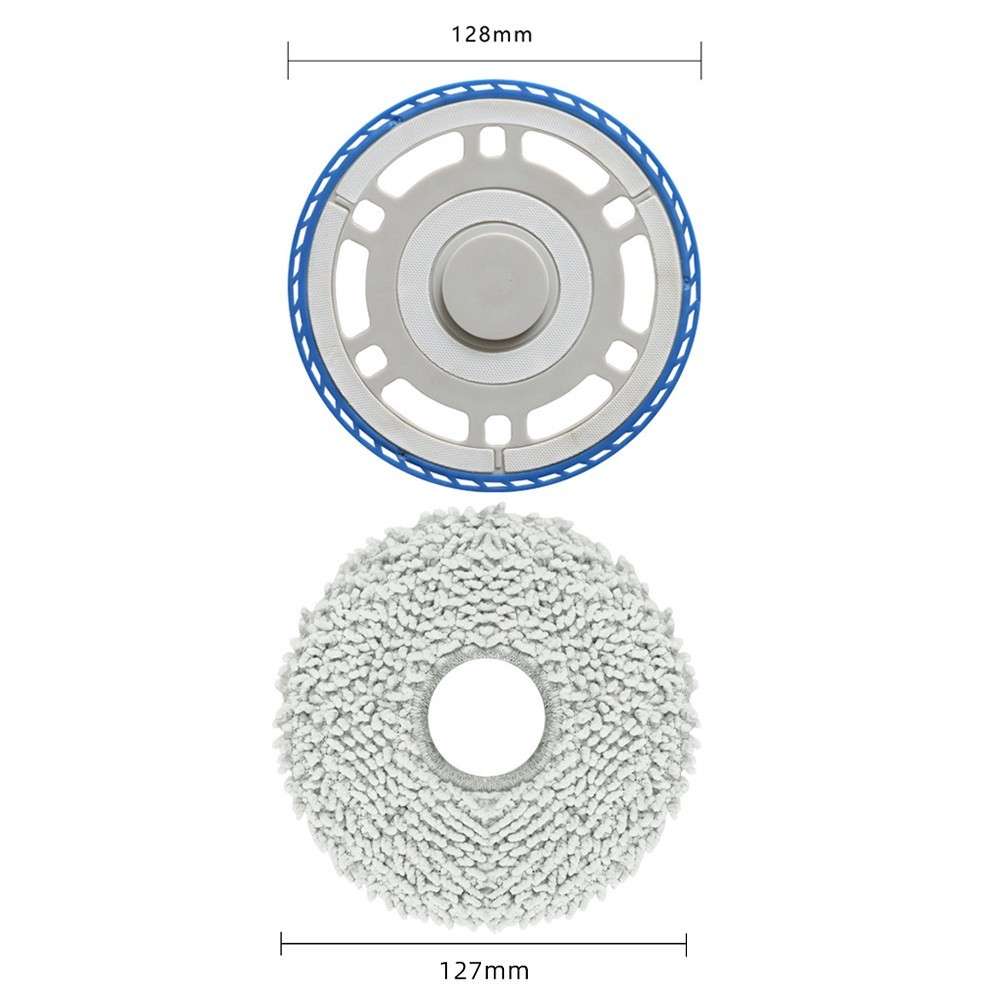 Spare Mop Bracket And Mop Pads For ECOVACS T50 For OMNI Robotic Vacuum