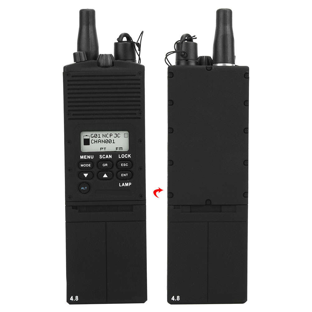 Dummy 2 Way Radio Case Cosplay Prop Tactics Fake Durable Plastic CW