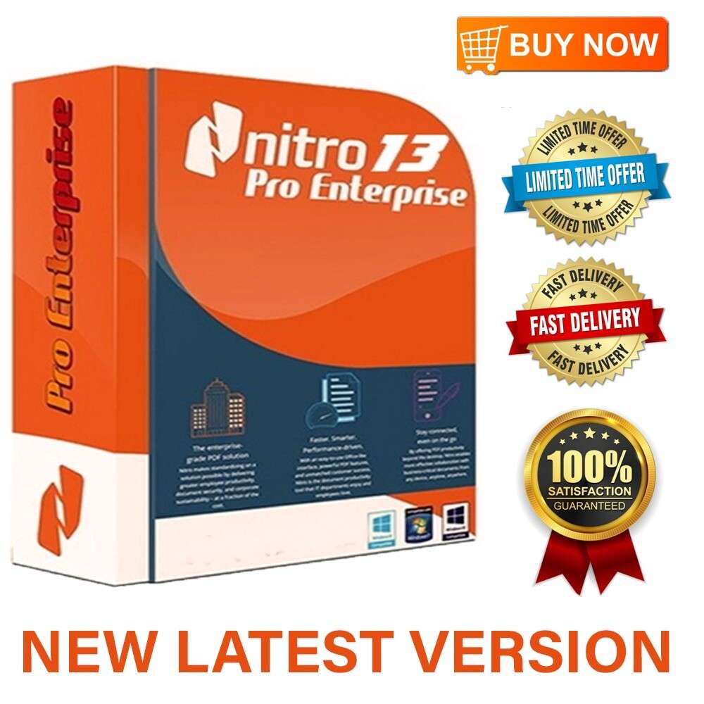 Nitro Pro 13 PDF Entreprise 2020  Lifetime Activated