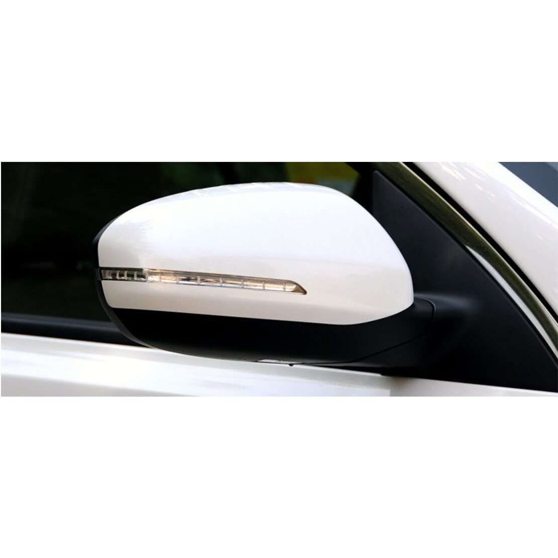 White Rear Wing Mirror Cover Cap Right Side Fit For Kia Optima K5 2011-2015