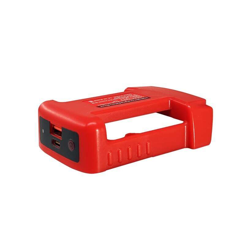USB Charger Adapter For Milwaukee 18V Battery Battery Holder Adapter USB Type-C