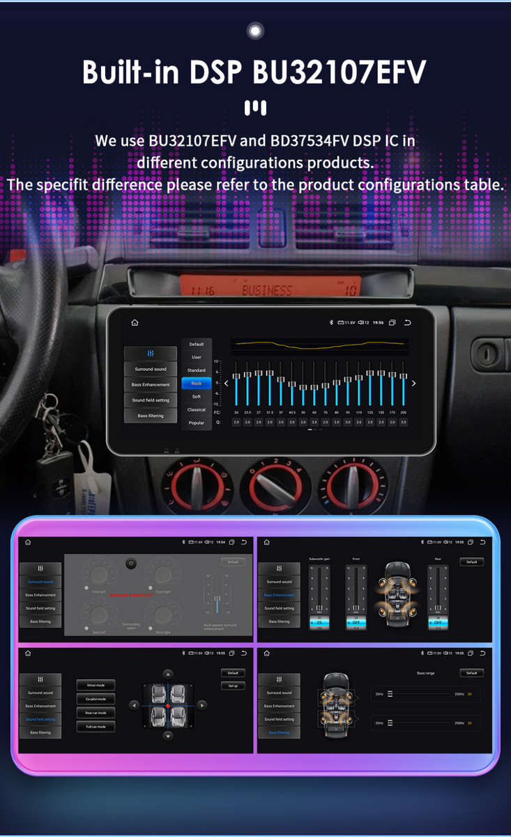 10.33" Android 12 8Core CarPlay Car Stereo Radio 6+64GB for Mazda 3 2004-2009 AI