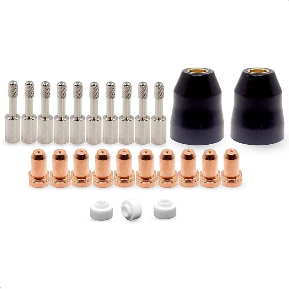 Plasma Cutting Consumables Set For Thermal Dynamics PCH10 Torch 25 Pieces