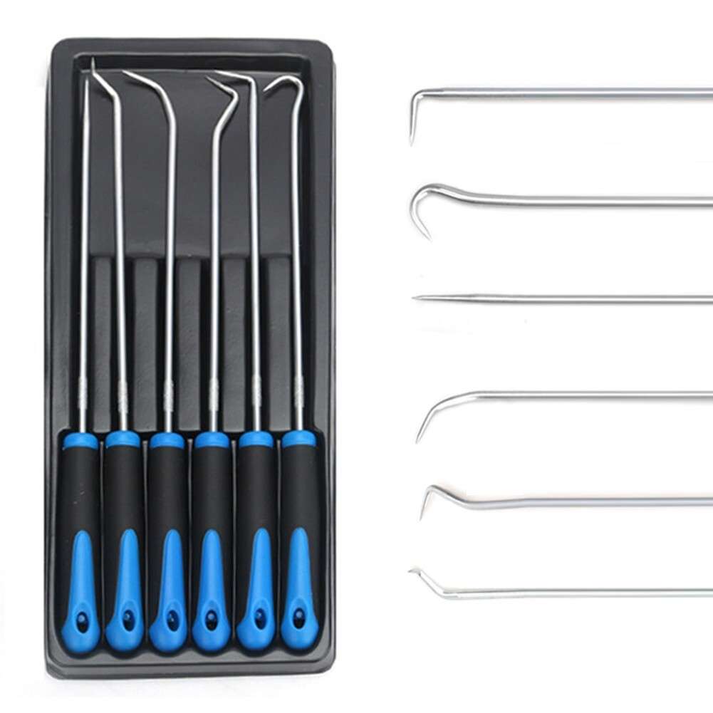 Blue Black Heavy Duty Hook And Pick Set Pcs Precision Automotive Pick Tool