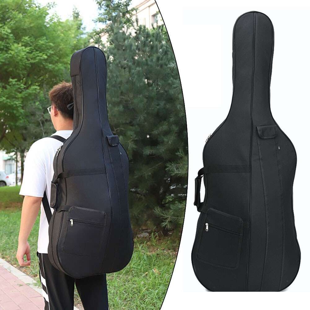 Cello Case Thick Waterproof With Back Pack Straps 1/8 Cello Approx.700g