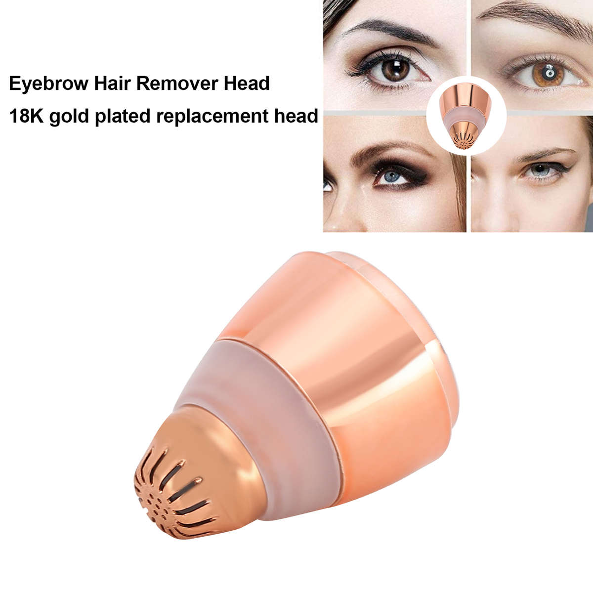 Eyebrow Hair Remover Replacement Head Electric Painless Eyebrow Trimmer Head CHW