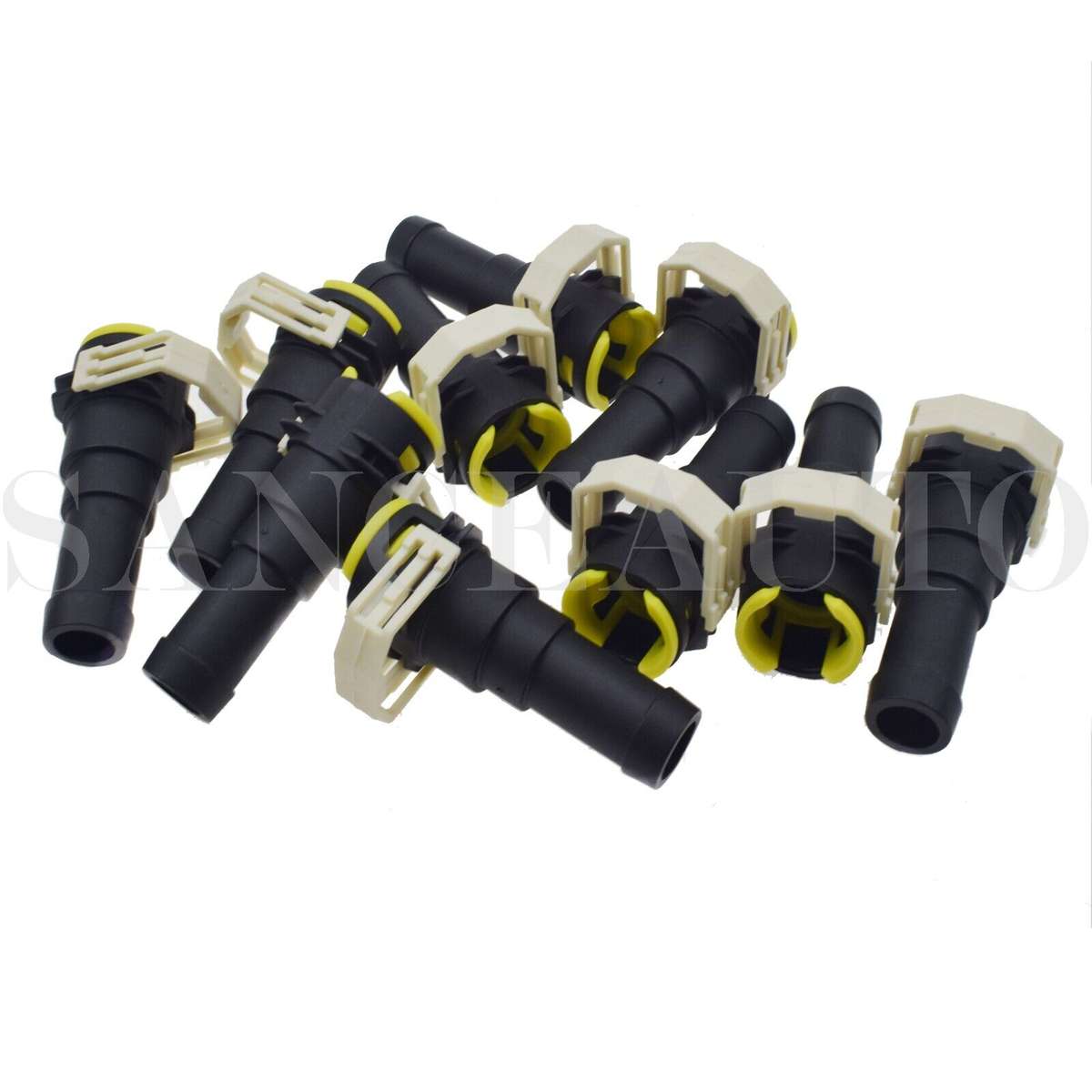 10PCS D651-61-240 Cooling Heater Water Hose Connector For Mazda 3 Mazda 5 6 2