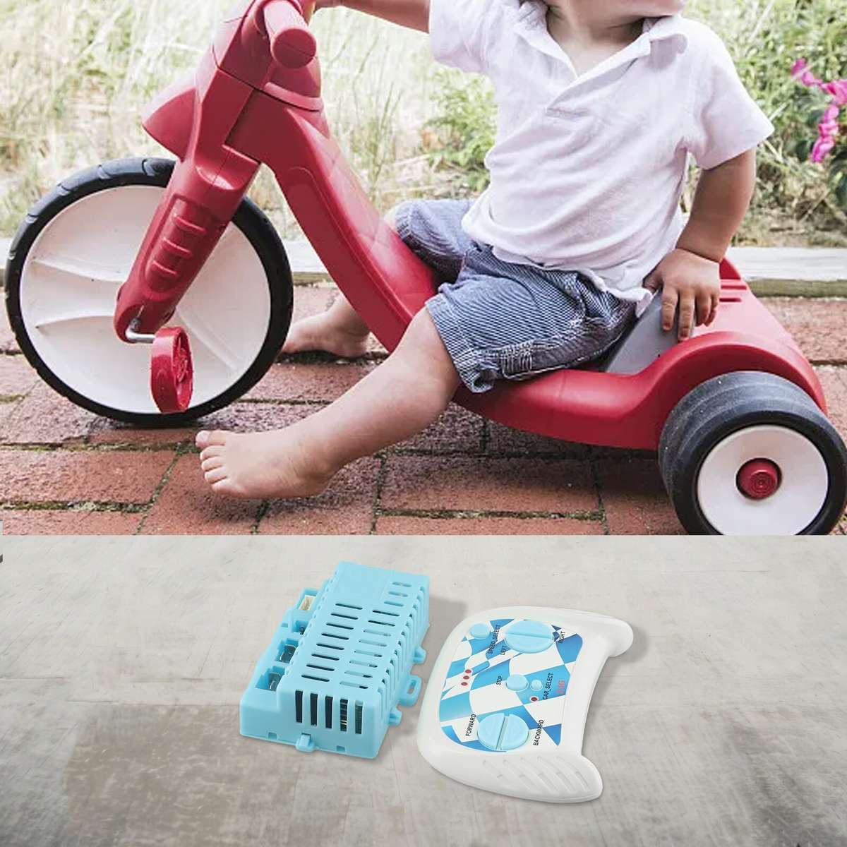 12V 5 Pin Control Box Receiver Children Electric Car 2.4G Transmitter