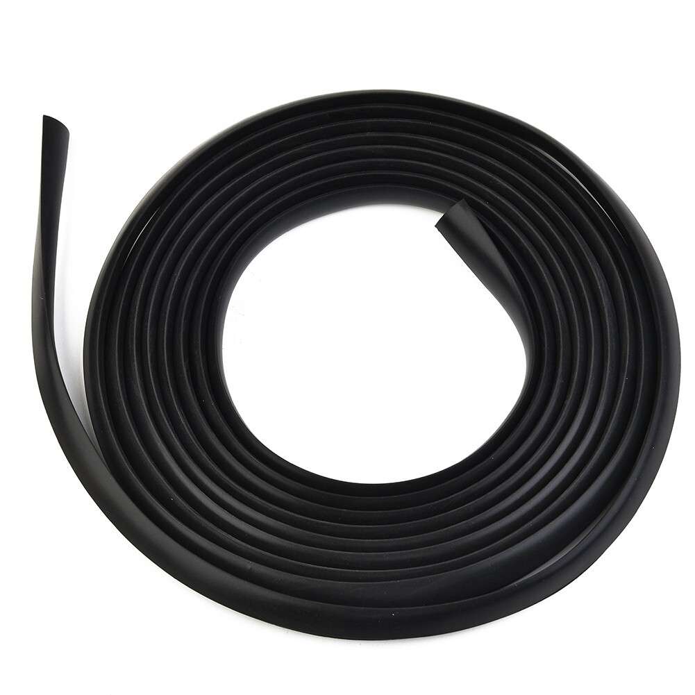 4m V-Type Car Seal Strip For Auto Car Side Glass Rubber Black Parts