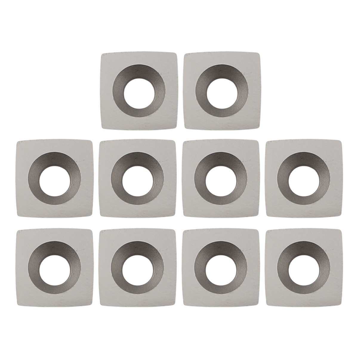Carbide Tool Inserts 10pcs 11mm X 11mm X 2 0mm For Cutting Applications