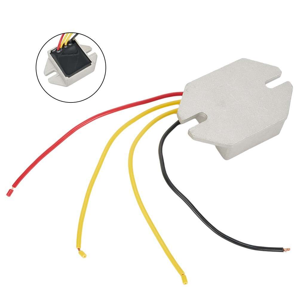 01-154-16 Metal Voltage Regulator Rectifier 12-Volt For Motorcycles/Sn