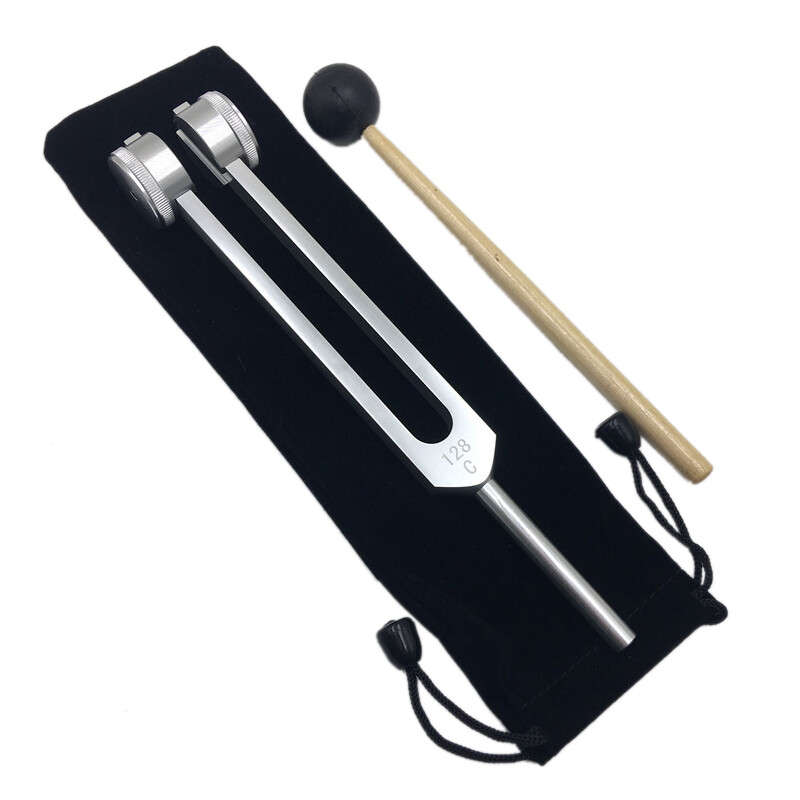 Ergonomic Tuning Fork With Hammer For Sound Healing CW