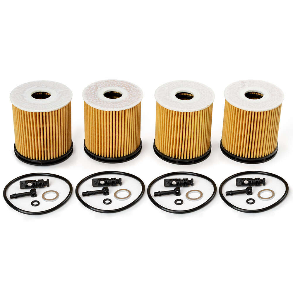 4Pcs For Kia Rio 1.6L Engine 2019-2020 New Engine Oil Filter w/Seals 26350-2M000
