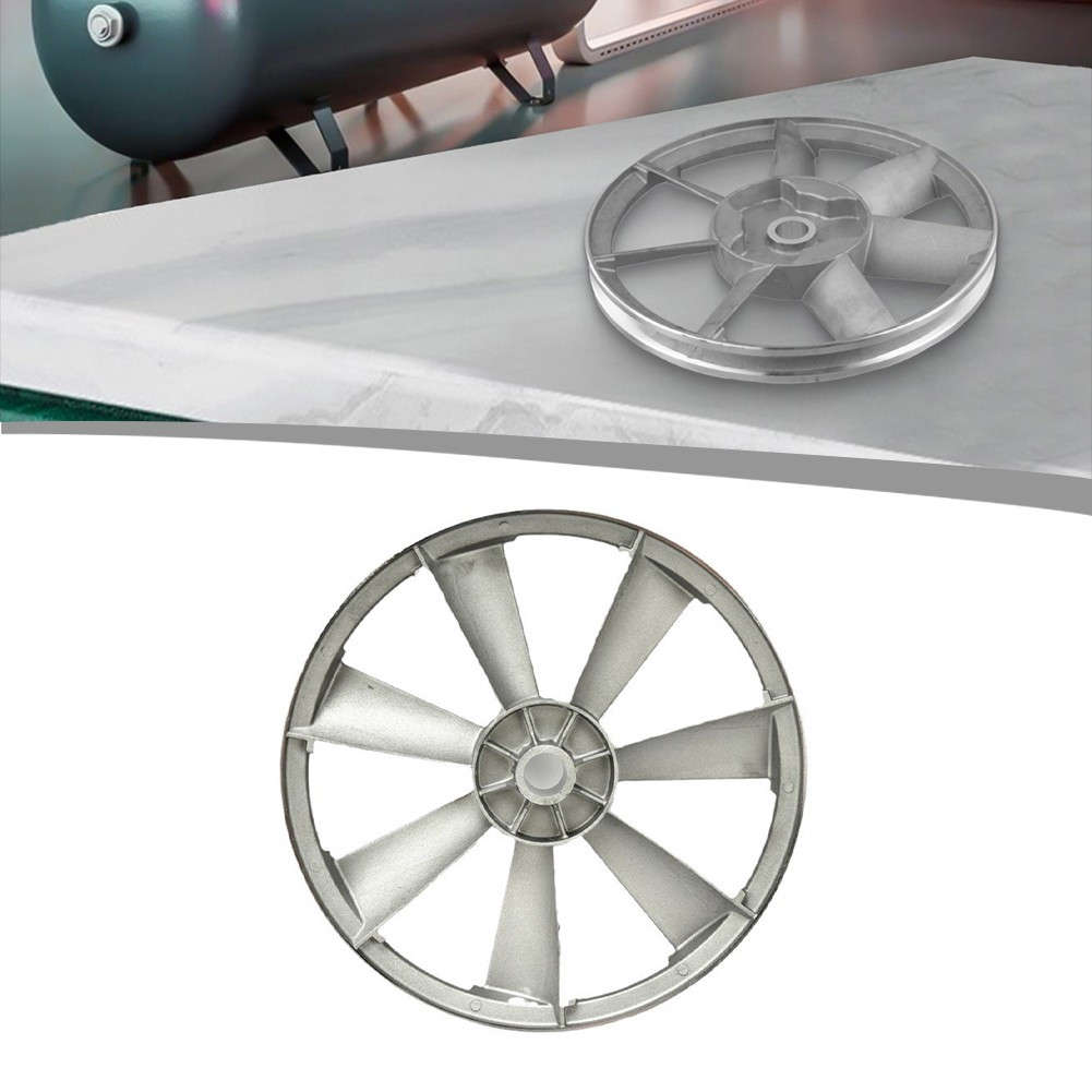 Air Compressor Accessory Metal Flywheel Pulley For Single Stage A Applications