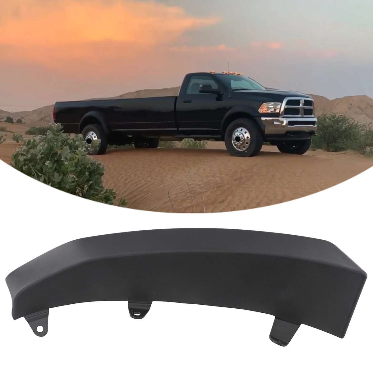 For Ram 4500 5500 2011-2018 Left Driver Side Wheel Opening Flare Molding