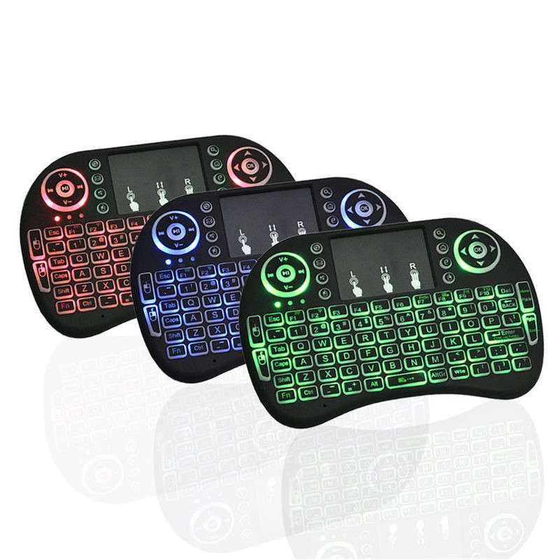 2.4G Mini Backlit Wireless Touchpad Keyboard Air Mouse For PC Pad Android TV Box