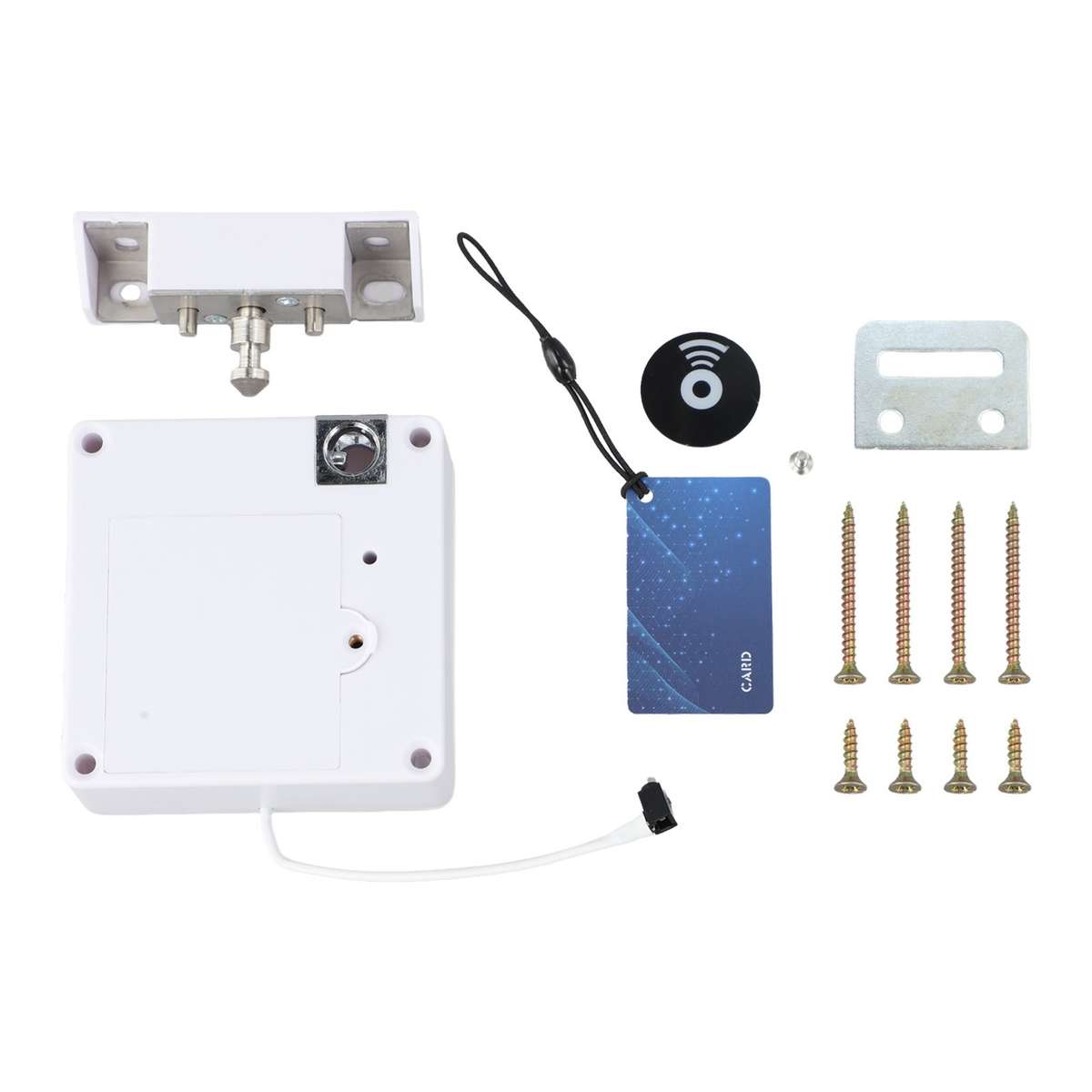 Flexible Installation Smart Drawer Lock With NFC Technology For Furniture