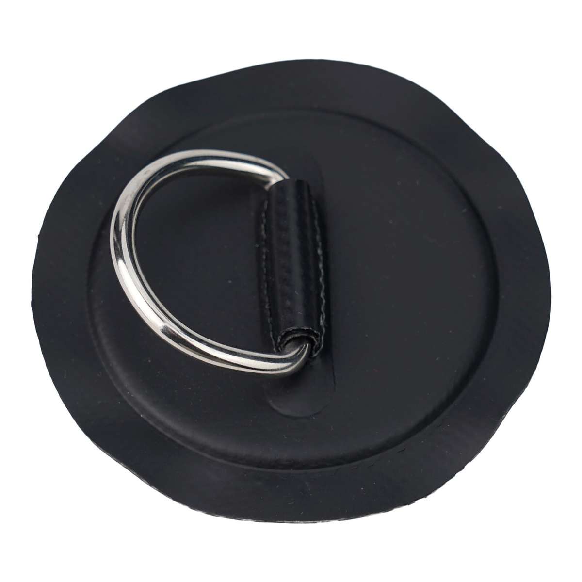6pcs Black Stainless Steel D-Ring Patch For Inflatable Boat for KAYAK Dinghy